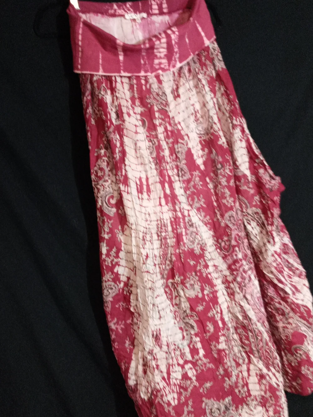Vintage  Solitaire Boho Convertible Skirt/Dress Size M